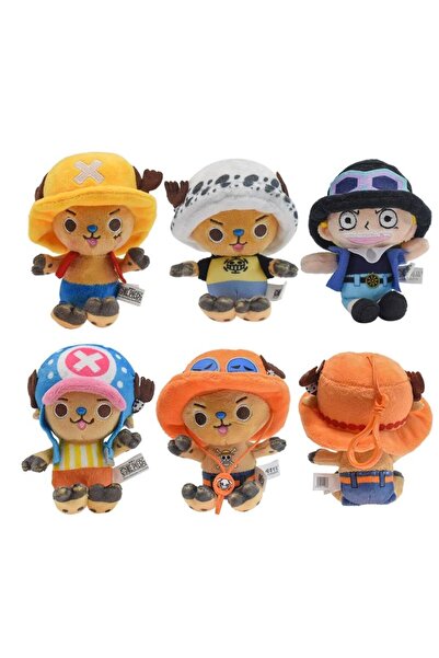 oyuncakçı savaş & europe shop 10CM Tony Chopper Sabo peluş anahtarlık oyuncaklar Kawai çanta süsü hediyelik 1 ADET
