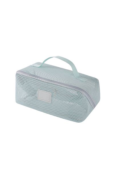Choice gray Makeup Organizer Female Toiletry Kit Bag Make Up Case Storage Pouch Vanity Storage, Cosmetic Ba