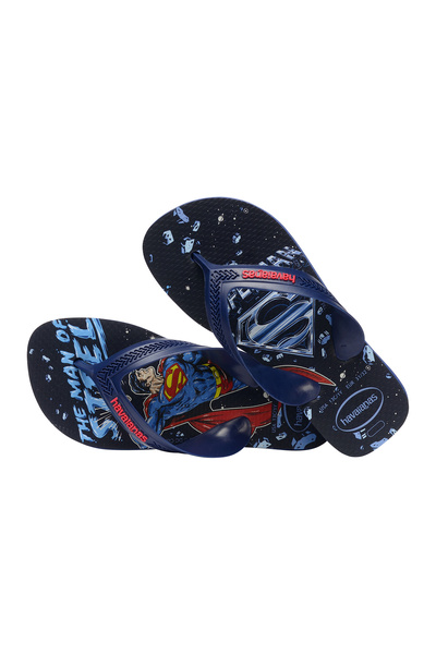 Havaianas Superman Flip Flops - Navy Blue
