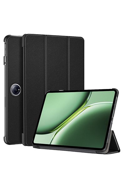 Terra Husa compatibila cu OnePlus Pad 2, E42, Fibra Nano, Pitch Black