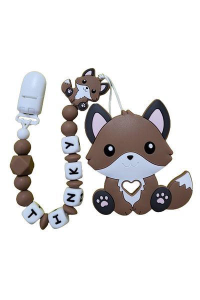 OEM Fox necklace and teething toy Mirel Brown