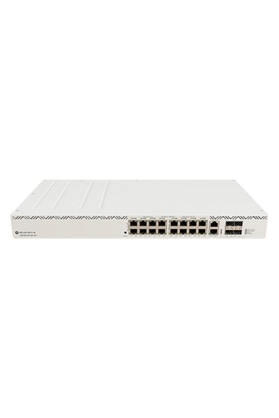 MIKROTIK Switch 16xRJ45 PoE Gigabit, 2xRJ 45 Console, 4 SFP 10G, Management - CRS320-8P-8B-4S+RM