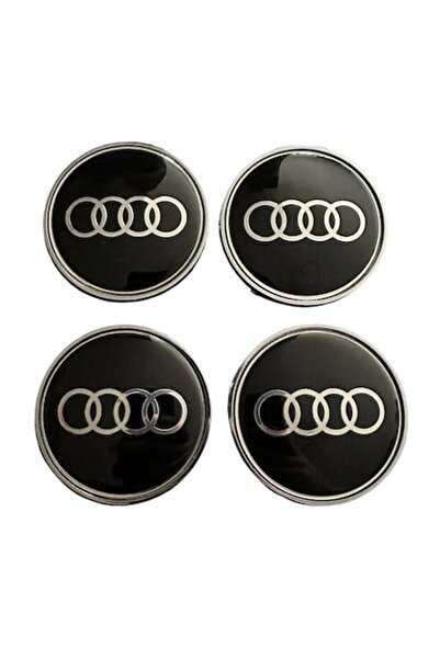 Audi Set 4 capace roți 68mm compatibil/inlocuitor jantă aliaj