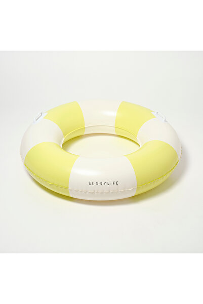 SunnyLife |   طوق نجاة قابل للنفخ رفيع مخطط من تايدز أوت
