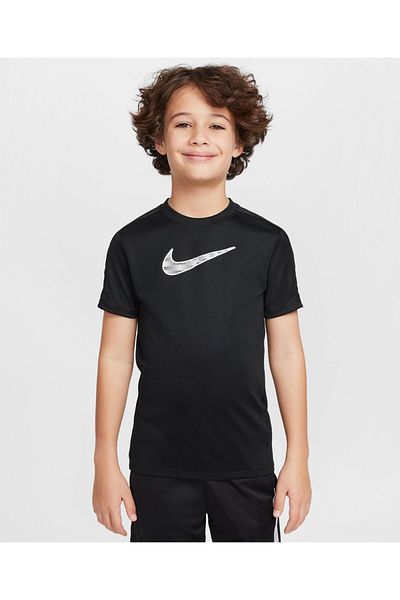 Nike Dri-Fit Trophy Short Sleeves Training T-Shirt - Black/White