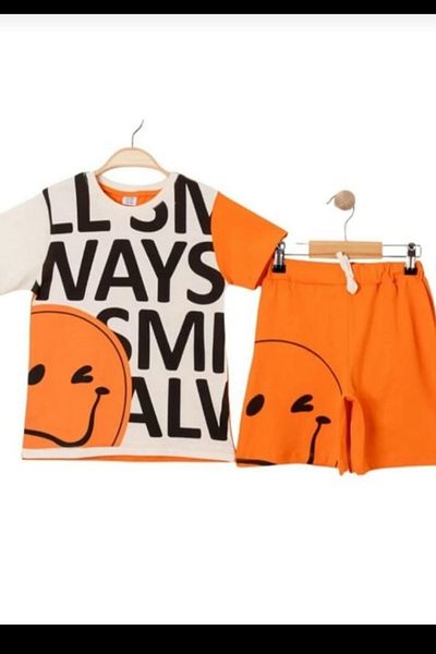 fourcloversfashion Boy's Combed Cotton Bottom Top Set