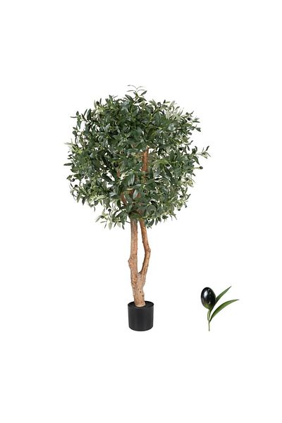 ElastiX Planta Olive Tree artificiala, planta decor 160 cm