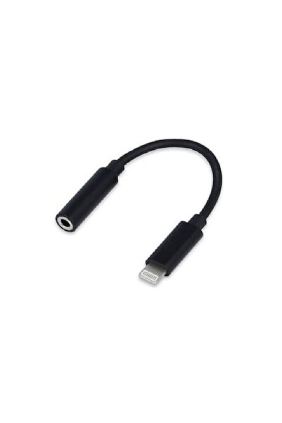 Dali Adaptor audio auxiliar pentru telefon, conector compatibil Apple la Jack 3.5mm mama, Negru