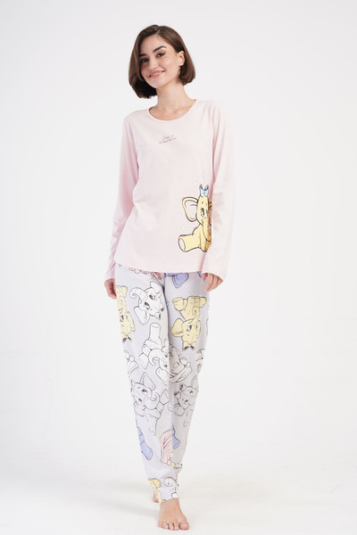 Vienetta Secret Pijama bumbac Vienetta Think Pink Roz