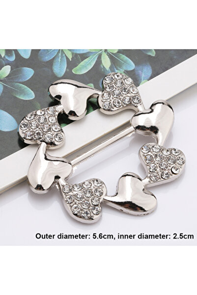 Choice 9 دبابيس بروه أنيقة مصنوعة من سبيكة معدنية مرصعة باللؤلؤ وأحجار الراين...