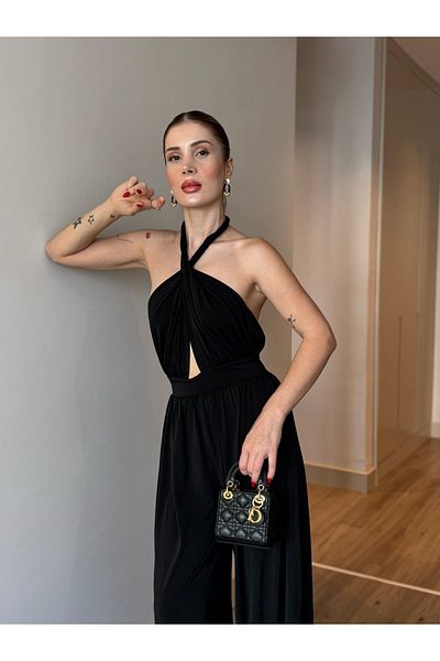 YK FASHION Halter Jumpsuit