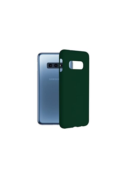 dalip Carcasă de protecție pentru Samsung Galaxy S10e, Soft Edge, silicon, verde închis