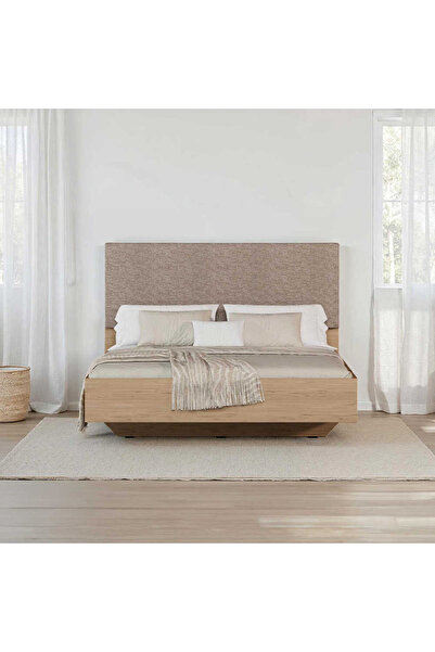 Adore Mobilya Oryana Çift Kişilik Karyola - Florida Meşe 171x120x206 cm