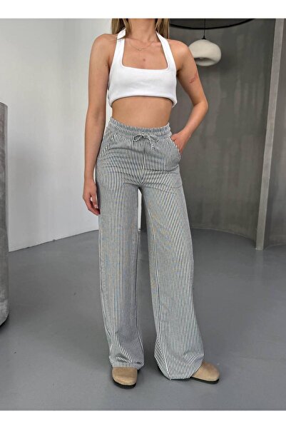 Koş Koş Suyolu Burgu Kadın Pantolon