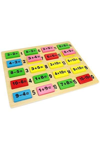 sallma Joc educativ din lemn, invata Matematica, Operatiuni artimetice