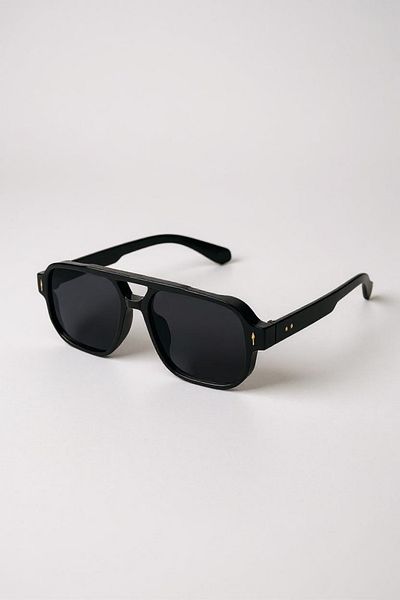 Eyesofia Julia Unisex Black Sunglasses