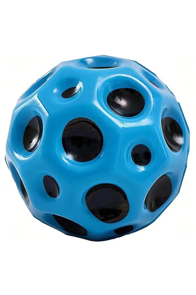 sallma Minge Saltareata, Super Space Ball, 7 cm, Albastra