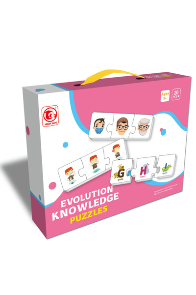 SARALMA Puzzle for learning evolution, 20 puzzles