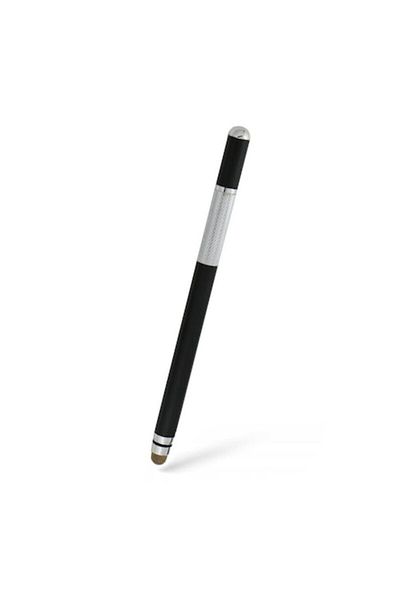 dalip Stilou tip stilou, aluminiu, compatibilitate universală, 2 vârfuri, negru