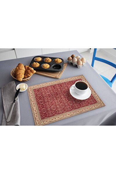 TURKISHRUG KINGDOM Canlı Renkli Polyester Supla - 30x40 Silinebilir