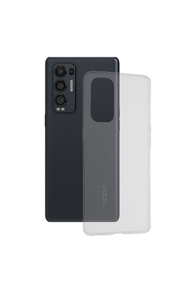 dalip Husă de protecție compatibilă cu Oppo Find X3 Neo, silicon transparent, transparentă