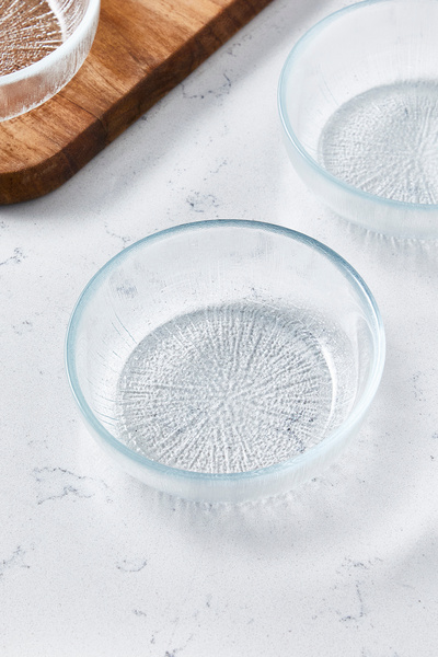 hapeed Star Model 6-Piece Jam Bowl Sauce Bowl Tableware Presentation Glass Breakfast Set