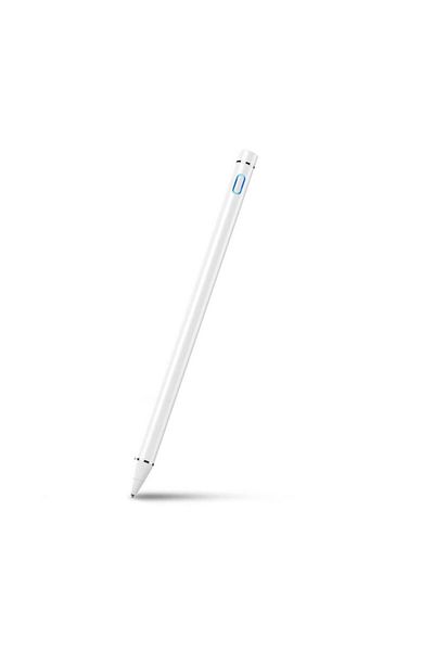 dalip Stylus Pen digital, compatibilitate universală, cablu USB Type-C, autonomie 10 ore, aluminiu, alb
