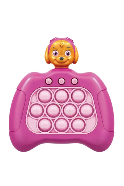 sallma Jucarie Pop it consola/electronic Patrula, cu sunet si lumini, roz