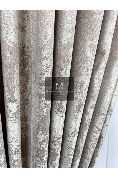 Metropolitan Concept Set of 2 Venti curtains, worked on 10 cm wide rejansa