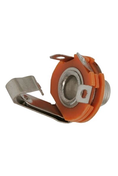 dalip Adaptor Audio Jack 6.3mm Mono, Montabil, cu Intrerupator, Metal, Gri