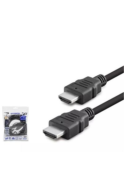 HCS Hadron hdx2005 hdmi (m) to hdmi (m) cable pvc 3m black
