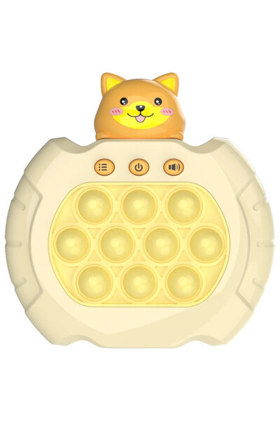 sallma Joc interactiv Pop-It Consola, antistres, cu sunete si lumini, Catel