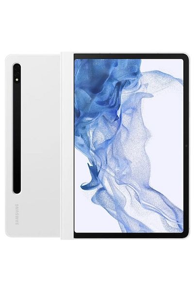 dalip Protective Case for Samsung Galaxy Tab S8 / S7, Note View Cover - White