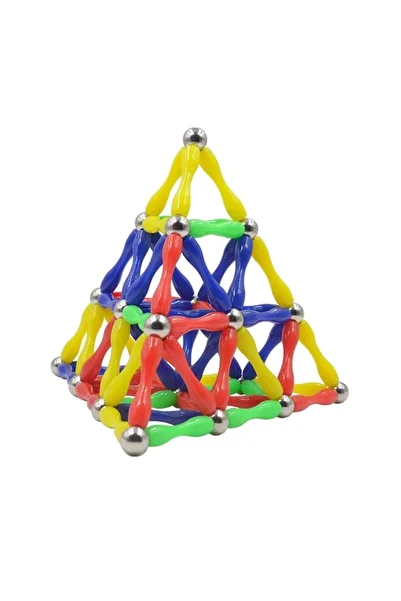SARALMA Modular game for children, magnetic – 50 pieces