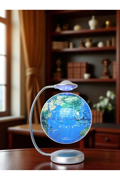Kuzey Tacı Manyetik Levitasyonlu Dünya Küresi – LED Işıklı Havadaki Küre Lamba 2 Renk seçeneği Vip Dekoratif