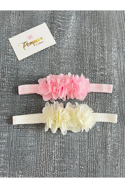 pempem bandana Baby Girl Frida Bandana Color Option 2 Pieces