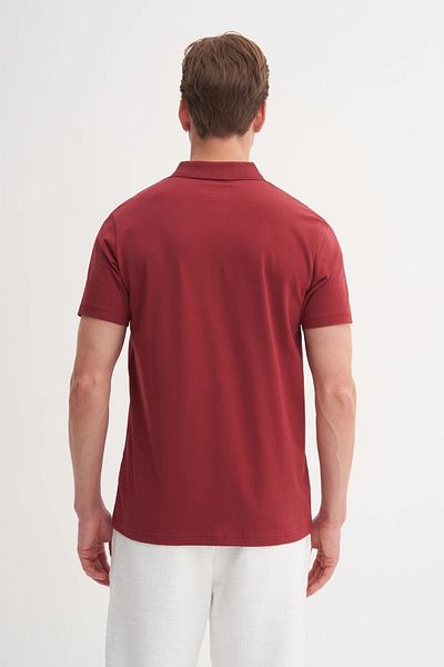Cazador Caz 4615 Polo Yk.Lcy Sup. T-Shirt Bordo