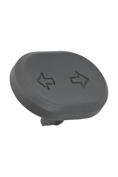 Choice قطعة واحدة لدراجة Ninebot MAX/G2/F2/PRO الكهربائية، زر تشغيل/إيقاف تشغيل إشارة الانعطاف، عجلة قيادة سكوتر كهربائي Li