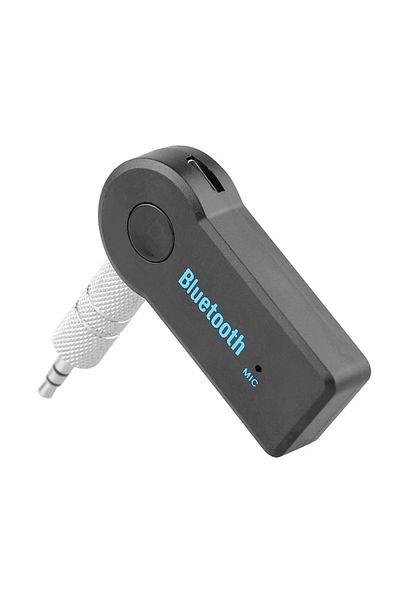 FOXMAG24 Mini receptor Bluetooth, compatibil cu iPhone și Android, negru