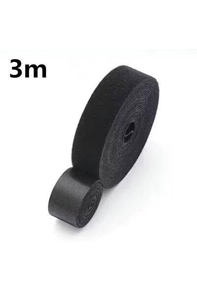 Choice منظم كابلات أسود بطول 3 متر و1/5 متر، شريط لف الأسلاك، سماعات الأذن، ربطات إدارة أسلاك الماوس