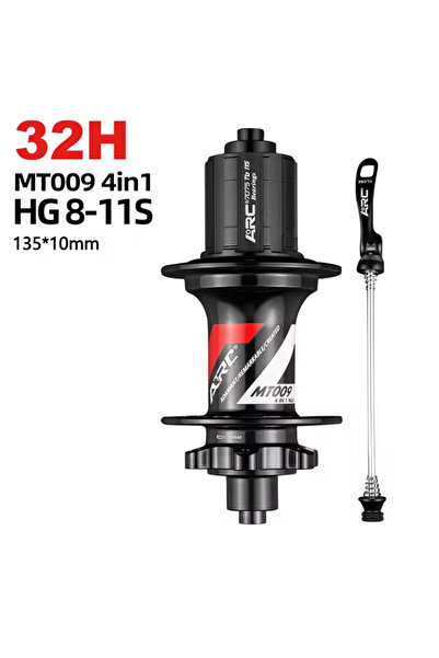 Choice R-32H-HG-QR ARC MT009 محور دراجة 28 32 36 فتحة 6 مسامير HG MS XD 8 9 1...