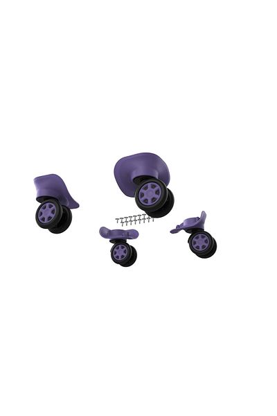keo-plus Abs Suitcase Wheel Double Wheel Lilac Color