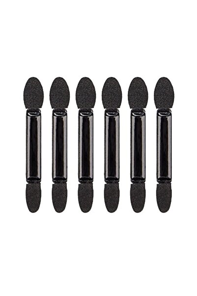 Briggs Set 20 de pensule make-up, cap dublu, 6.2 cm, negru