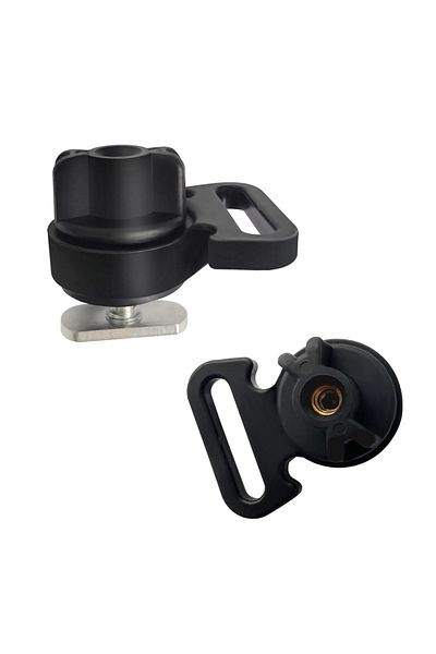 Choice 2PCS Horizontal Aventik 2 Pcs Track Mount Vertical Tie Downs Kayak Track Mount Tie Downs