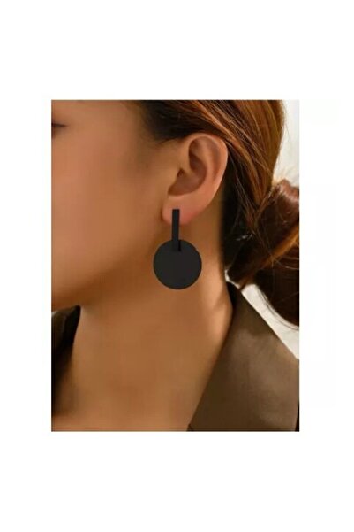 Inovius - Cercei rotunzi negri