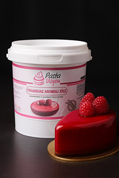 PASTAVİZYON Frambuaz Aromalı Soğuk Pasta Jeli - Jölesi 500g
