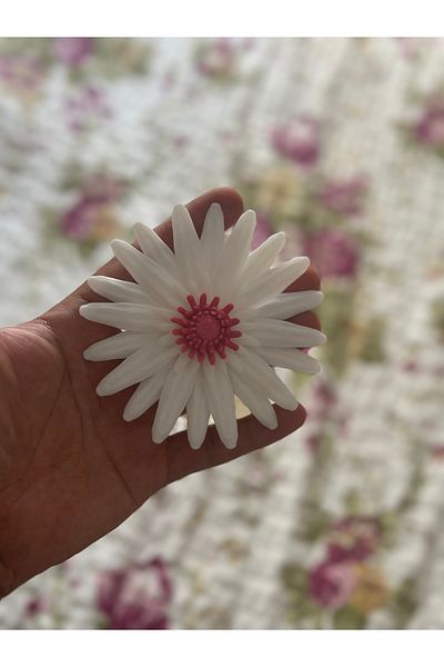 Bofen Daishy Touch Daisy Sparkle Hair Clip Bun Barrette Hair Accessory