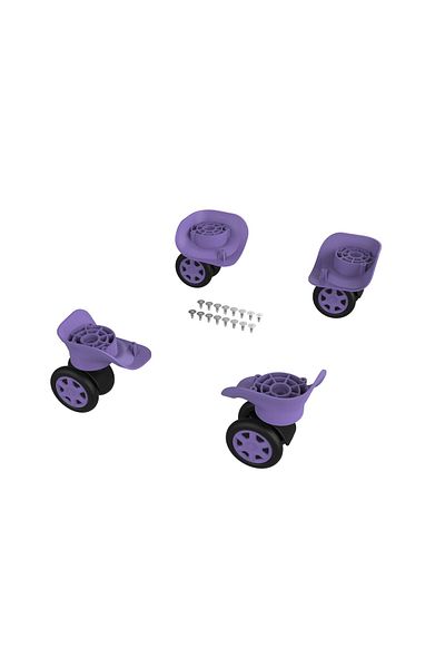 keo-plus Abs Suitcase Wheel Double Wheel Lilac Color