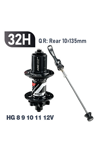 Choice محور خلفي 32H 10x135 HG QR ARC MT009 4 في 1 BOOST 10x135 12x142 12x148...