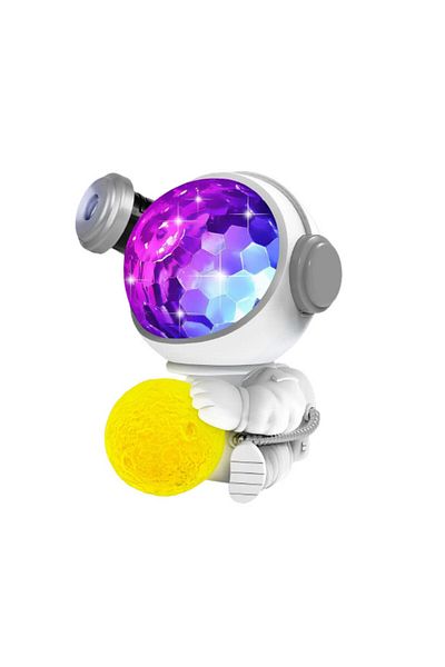 OEM Proiector cer înstelat cu lumină de noapte pentru copii, astronaut, stele, galaxie, M&LD, LED, alb